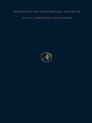 cover image of Probability Algebras and Stochastic Spaces